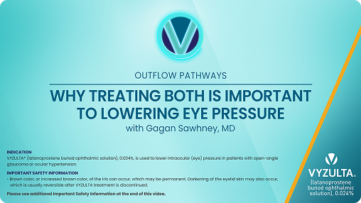 Video: Why treating both is important to lowering eye pressure